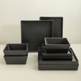 thumbnail image 6 of Stone Lain Grace 12-Piece Dinnerware Set Stoneware, Black Matte, 6 of 6
