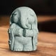 thumbnail image 5 of Figura de monje japonés, adorno de escritorio, mascota de té, mini estatua, escultura de Buda para Elefante, 5 of 8