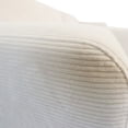 thumbnail image 6 of Chapman Upholstered Corduroy Fabric Living Room Right Sectional Sofa in Cream, 6 of 6