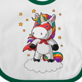 thumbnail image 4 of Inktastic Super Unicorn Boys or Girls Baby Bib, 4 of 4