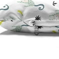 thumbnail image 4 of Monkey Pet Bed, Pattern with Illustrated Jungle Animal and Bananas Tropical Wildlife, Chew Resistant Pad for Dogs and Cats Cushion with Removable Cover, 24" x 39", Multicolor, by Ambesonne, 4 of 4