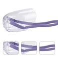 thumbnail image 5 of HEVIRGO Pet Muzzle Hollow Good Craftsmanship Plastic Pet Cat Mouth Cover Kitten Accessories Red Plastic, 5 of 8