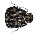 thumbnail image 5 of Halloween Pet Pumpkin Cape Set Spiderweb Pattern Adjustable Mysterious Pet Costume Set for Pet Gatherings, 5 of 6