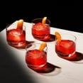 thumbnail image 5 of Viski Raye Crystal Glasses for Negroni Margarita Whiskey Neat 8 oz Set of 4, 5 of 7