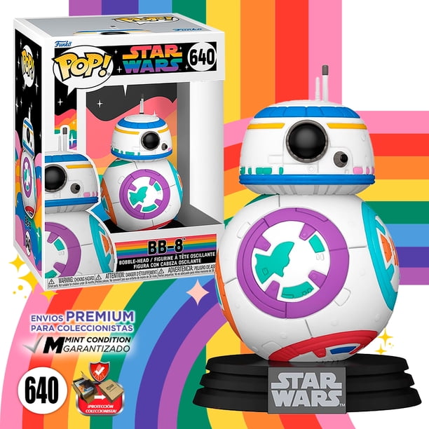 Funko Pop BB 8 Pride #640 Orgullo Gay Star Wars Original