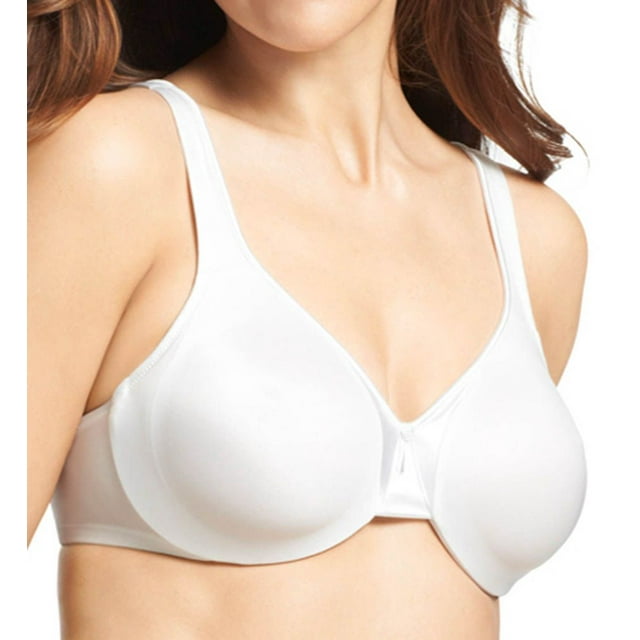 Soutien-gorge à Armatures en Satin Olga 35002 Signature (Blanc 34DDD)