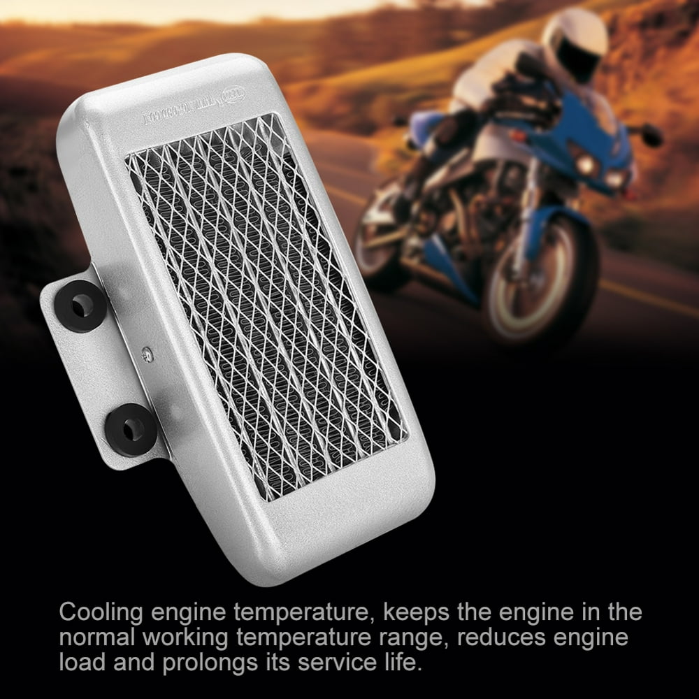 OTVIAP Aluminum 65ml Engine Oil Cooler Cooling Radiator for 100CC250CC Motorcycle Dirt Bike ATV