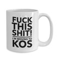 thumbnail image 1 of Moving to kos - relocating to kos gift - kos mug - co-worker relocation present - immigrat - As Picture - 11Oz, 1 of 4
