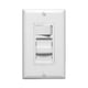 thumbnail image 4 of Interruptor de atenuación, encendido/apagado, placa de pared incluida, interruptor de luz halógena de 600 vatios, de atenuación unipolar o de 3 vías, 4 of 8