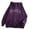 Purple, variant on BIbifish Womens Hoodies Los Angeles City Letter Print Zip Up Hoodies Fall Winter Cozy Long Sleeve Drawstring Hooded Sweatshirts With Pockets