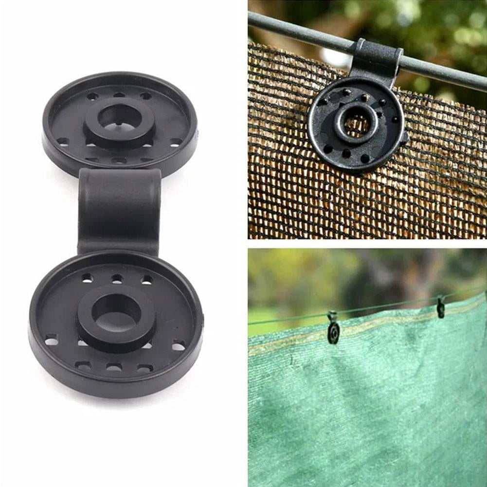 200 pcs Shade Cloth Heavy Duty Lock Grip, Shade Cloth Plastic Clips
