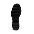 thumbnail image 4 of SUGAR Womens Black 1" Platform Cushioned Back Pull Tab Embellished Goring Favorite Round Toe Block Heel Booties 7.5 M, 4 of 4