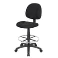 thumbnail image 4 of Boss Office Products Ergonomic Works Drafting Chair with Loop Arms in Burgundy, 4 of 8