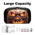 thumbnail image 3 of Halloween Digital Storage Bag Pouch, Waterproof Oxford Cloth Electronic Travel Case Organizer, Hard Drive Bag, and USB Organizer - 5.9x9.44x3.14 in., 3 of 6