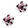 thumbnail image 2 of Moyic 400x Aplicaciones salvajes con pétalos de poliéster reutilizables Pétalos artificiales Pétalos de rosa de seda color morado oscuro morado oscuro colores variados 2Conjunto, 2 of 6