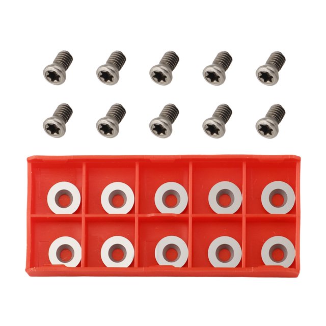 Inserts de Remplacement pour Outils de Tournage Inserts Ronds en Carbure Projets de Tournage en Bois