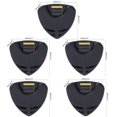 thumbnail image 1 of 1/5/10 Pcs Support de Guitare en Plastique Plectre Boîte de Rangement Rapide Autocollant Forme Triangle 5 Pcs, 1 of 6