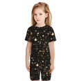 thumbnail image 5 of Balery Casino Conjunto de Pijama Infantil de Manga Corta con Estampado – Ropa de Dormir de Algodón Suave-XX-Large, 5 of 5