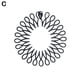thumbnail image 3 of 1 pieza de peines flexibles para el cabello, banda para el cabello en zigzag, diadema con agarre para la cabeza para mujeres. √ T1N5, 3 of 8
