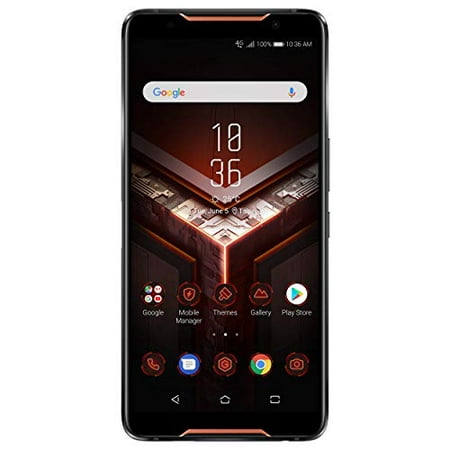 ASUS ROG Gaming Phone ZS600KL (Snapdragon 845, 8GBRAM, 128GB Storage, Dual-SIM, Android, 6" inch) (GSM Only, No CDMA) Factory Unlocked 4G Smartphone (Black) - International Version