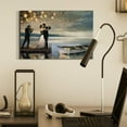 thumbnail image 4 of Twilight Romance Canvas Wall Art Decor, 12x18 Inch, 4 of 8