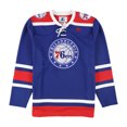 thumbnail image 1 of STARTER Chandail pour Hommes Philadelphia 76ers, Bleu, Très Grand, 1 of 2