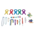 thumbnail image 4 of Yarn Winder Easy Installation Winding Board Crochet Small Pin Plastic Needle Yarn Ball Winder Set for DIY Knitting, 4 of 8