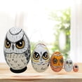 thumbnail image 4 of 5 Uds Adorables Clásicas Matryoshka para Navidad de Mesa, 4 of 9