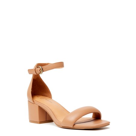 

Time and Tru Women s Puffy Short Heel Sandals
