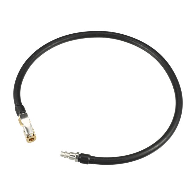 Unique Bargains 70cm Hose Length Universal Close Inflator Air Pump Hose Adapter Tyre Valve Inflator Extension Hose