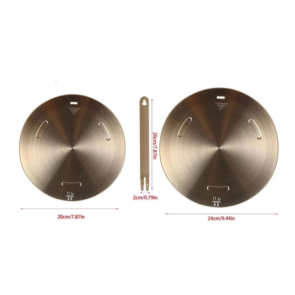 YIGSECU Multifuntional Induction Heat Diffuser Plate Stainless Steel Heating Plate
