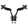 thumbnail image 1 of Bush Meubles d'Affaires Réglable Double Moniteur Bras en Satin Noir, 1 of 10