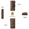 thumbnail image 5 of FALAN MULE Womens Wallet RFID Blocking Soft Leather Trifold Card Holder, 5 of 7