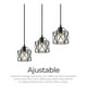 thumbnail image 2 of Lampara De Techo Decorativa Vintage Candelabro De 3 Cabezas, 2 of 5