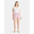 thumbnail image 3 of Holiday Time Women's and Women's Plus Christmas Sleep Shorts, 2-Pack, Sizes XS-3X, 3 of 7