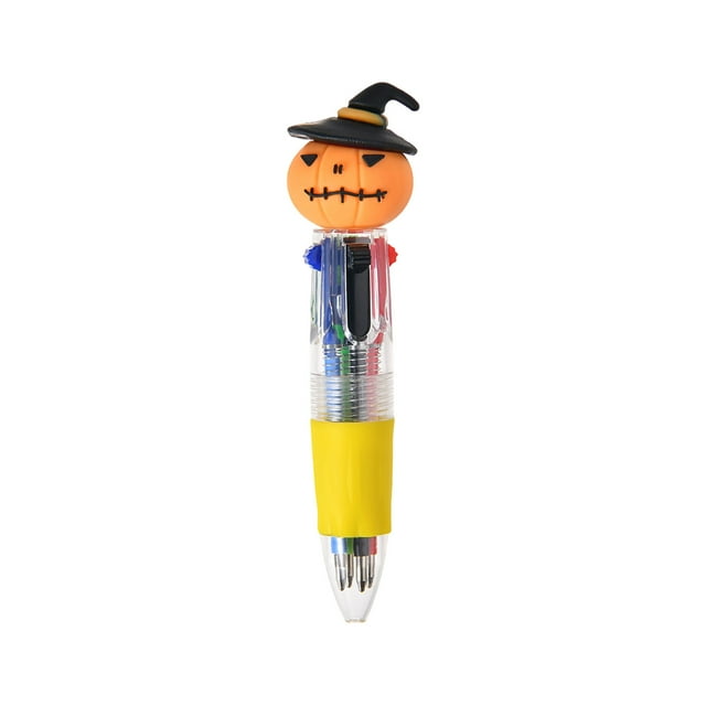 Halloween Themed Pen With Unique Design Ideal For School And Party Supplies Smooth Writing Ink For Daily Use 1pc 2ml Multiple Color Pen in One Class Set Pen Set for Men Ink Scrivener Teacher Pens