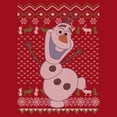thumbnail image 2 of Men's Frozen Olaf Ugly Sweater  Sweatshirt, 2 of 4