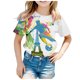 thumbnail image 2 of Camisetas Para Hombre, Camisetas De Verano Para Niños Y Niñas, De Manga Corta, Con Estampado De Dibujos Animados, 2 of 5