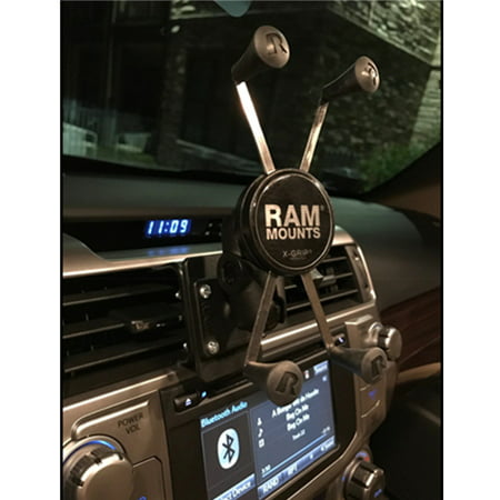 Ram Mount Cradle Holder For Universal X Grip Cellphone Iphone With 1 Inch Ball Black Walmart Canada