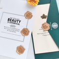 thumbnail image 4 of Pegatinas Pilloze Wax Seal, 50 unidades, 3D, rosa, 3 cm, color dorado, 4 of 7