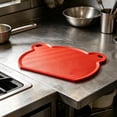 thumbnail image 5 of Miwamany Double Sided Plastic Cutting Board, Non Slip Thick Chopping Board for Meat and Vegetables, Dishwasher Safe TPU Kitchen Cutting Board with Leakage Groove (13x10.6in), 5 of 8