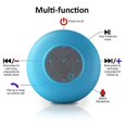 thumbnail image 2 of Mini Boîtier Haut-Parleur Bluetooth Étanche, Haut-Parleur Bluetooth 3.0, Haut-Parleur Mains Libres Portable avec Micro Intégré, Boutons de Contrôle Dédiés Ventouse Spectacle, 2 of 5