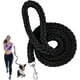 thumbnail image 1 of Correa de cuerda para perros, cuerda para perros resistente con asa acolchada, nailon trenzado de ocho hebras, cuerda para perros antideslizante, hebilla de seguridad giratoria para perros pequeños y medianos de 1,2 m ER, 1 of 5