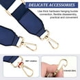 thumbnail image 3 of Becaristey Simple Bag Strap Replacement Exquisite Craft And High-end Texture No Loose Thread Shoulder Bag Strap Blue, 3 of 6