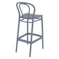 thumbnail image 5 of Compamia Victor Bar Stool Dark Gray, Set of 2, 5 of 5