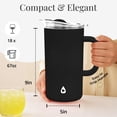 thumbnail image 2 of Stainless Steel Insulated Pitcher With Lid - 67oz Double Walled Vacuum Insulated Pitcher For Cold Drinks, 2 of 8