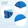 thumbnail image 3 of Metal Tissue Box, Creative Tissue Storage Case, Shipping Container Tissue Box, Iron Construction, 9.84 x 5.51 x 5.51 inches, Stylish Home and Office Decor, Easy Access Tissue Dispenser, 3 of 5