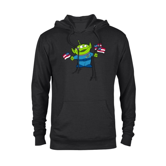 Disney and Pixar’s Toy Story Alien Fourth of July - Pullover Hoodie for Adults - Customized-Black