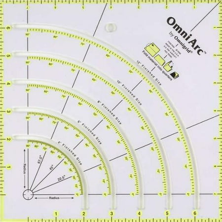 OmniArc Non-Slip Circle Cutter-8"X8"