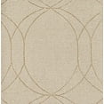 thumbnail image 5 of Hauteloom Rolfe Wool Living Room, Bedroom Area Rug - Solid & Striped - Tan - 5' x 7'6", 5 of 5